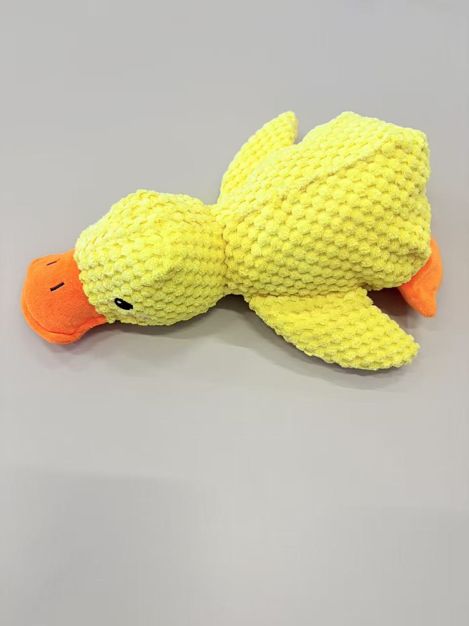 Mcelpaw Yellow Duck Cat Toy Pineapple Fleece Catnip 32x28cm