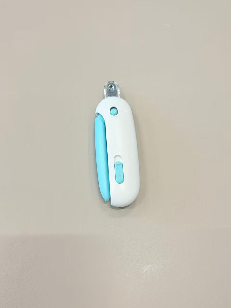 Mcelpaw Cat Nail Clipper White Adjustable 1-3.5mm Guard Slide Lock