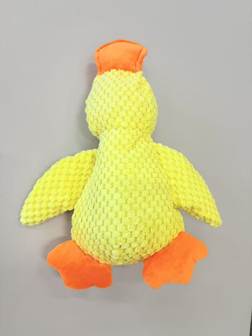 Mcelpaw Yellow Duck Cat Toy Pineapple Fleece Catnip 32x28cm