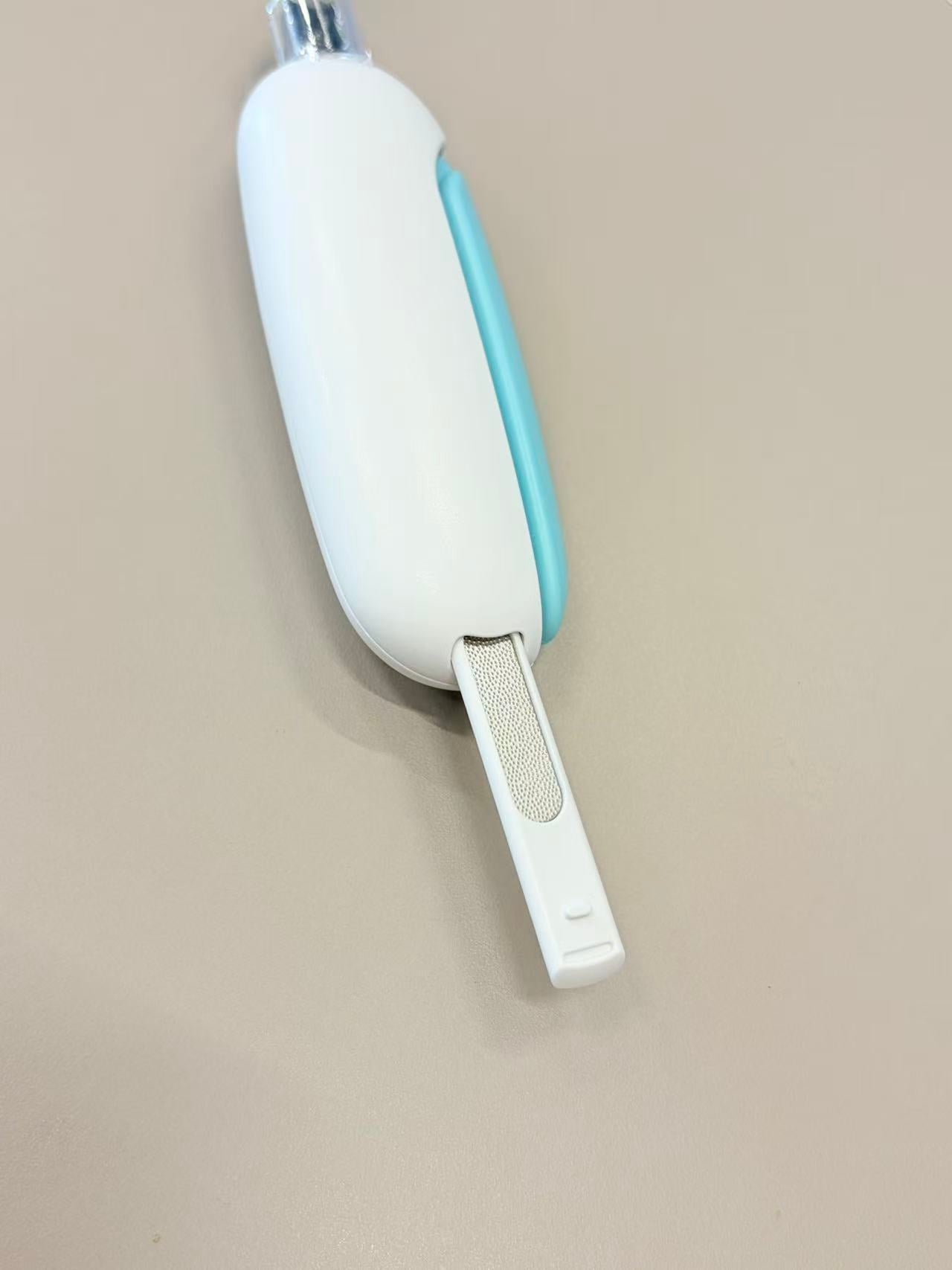 Mcelpaw Cat Nail Clipper White Adjustable 1-3.5mm Guard Slide Lock